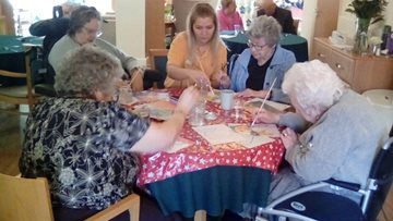 Residents show off their inner artists at Beeston care home